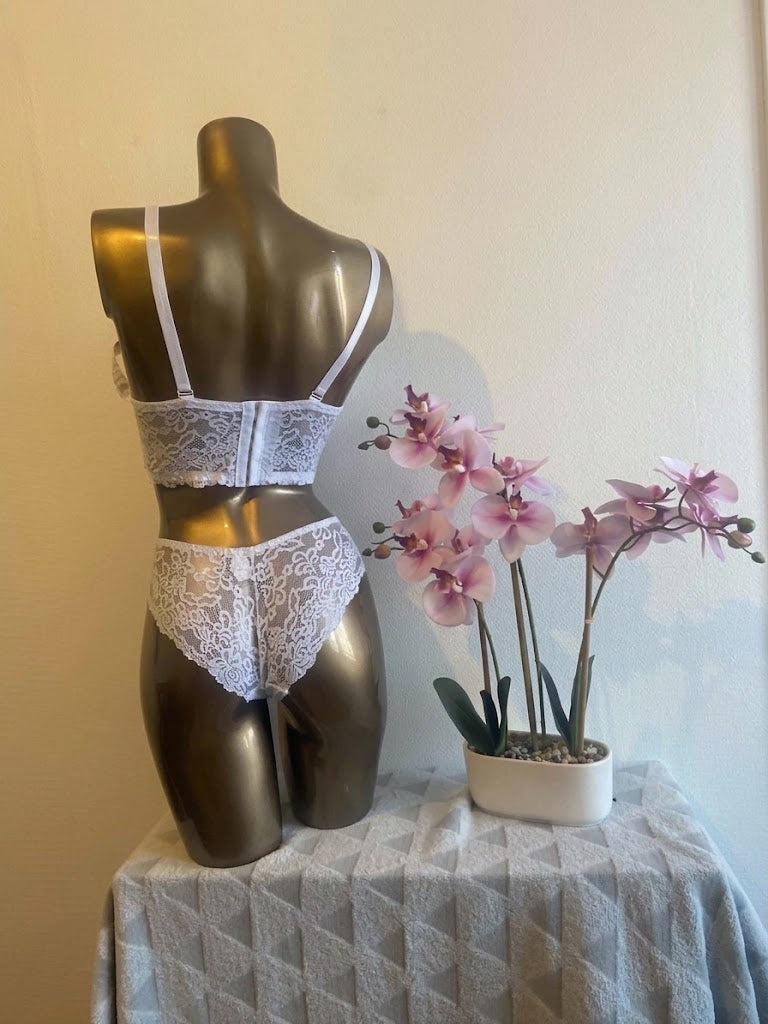 Soutien-gorge Iris Blanc - Dos